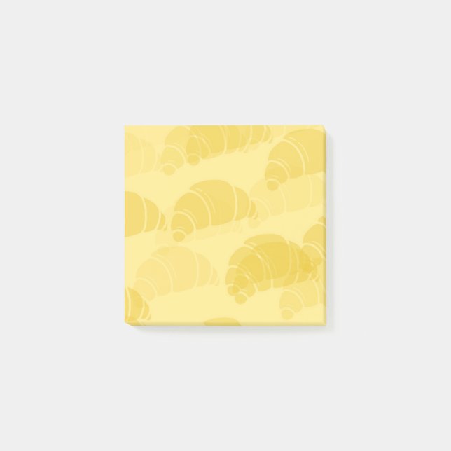 Bloco De Notas Notas adesivas de Croissant (Frente)