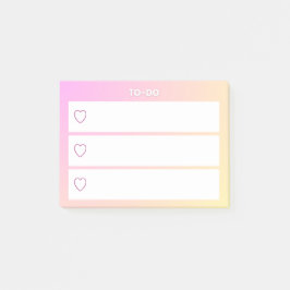 Bloco De Notas Notas Adesivas de Lista de Tarefas a Fazer