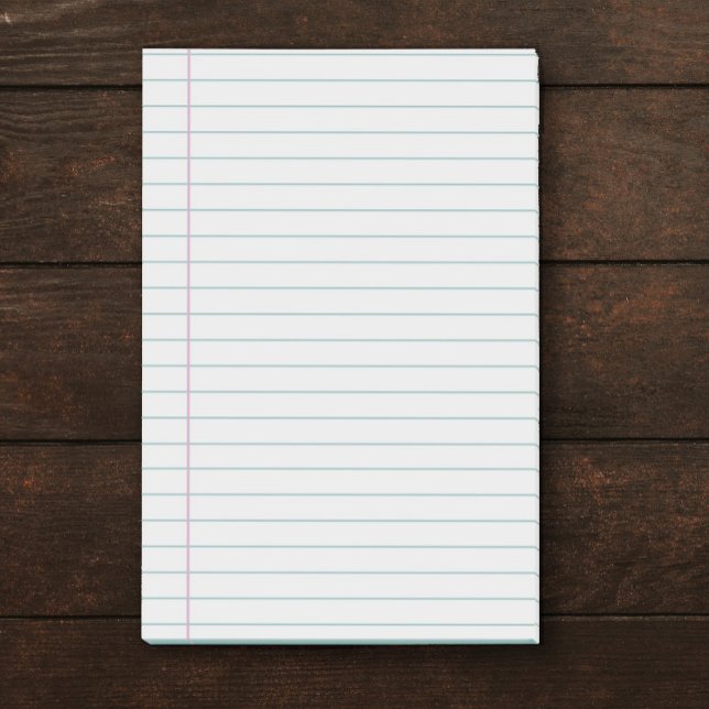 Bloco De Notas Notas adesivas de notebook com ampla régua (Criador carregado)