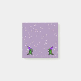 Bloco De Notas Notas adesivas de T-Rex Mágico