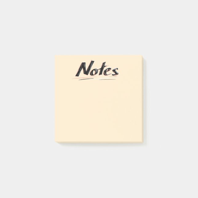 Bloco De Notas Notas Adesivas Legais (Frente)