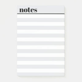 Bloco De Notas Notas Adesivas Simples Personalizadas Mínimas, 10 