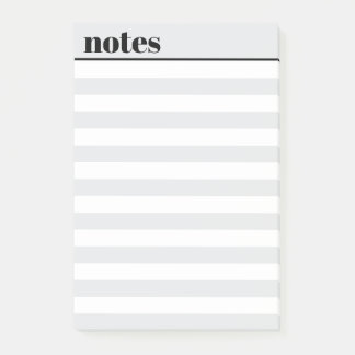 Bloco De Notas Notas Adesivas Simples Personalizadas Mínimas, 10