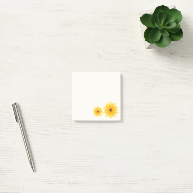 Bloco De Notas Notas Adesivas Sunshine Bloom (Escritótio)