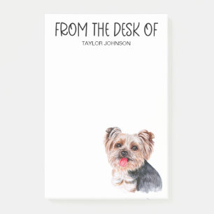 Bloco De Notas Notas adesivas Yorkie Lover