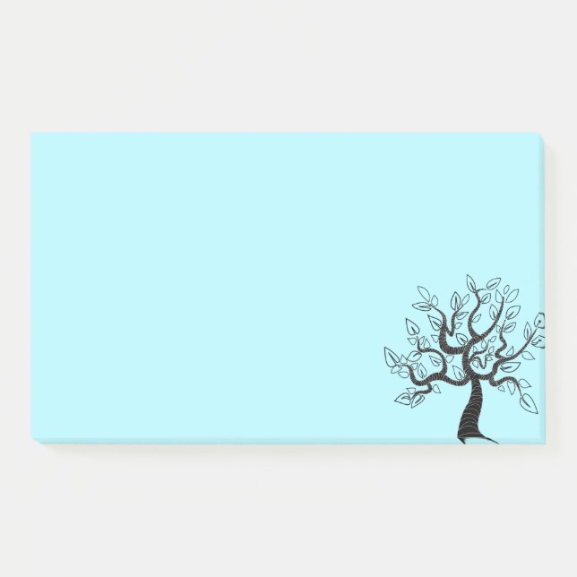 Bloco De Notas Notas Adhesivas Árvore da Vida Art Post-it® (Frente)