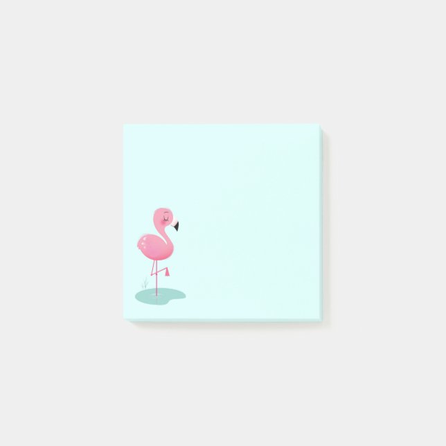 Bloco De Notas Notas Adhesivas Flamingo (Frente)