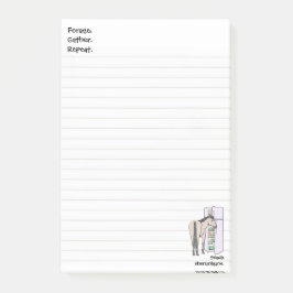 Bloco De Notas Notas Adhesivas Frosty Forage
