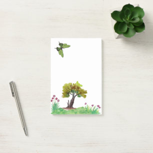 Bloco De Notas Notas Adhesivas Outside Greenery