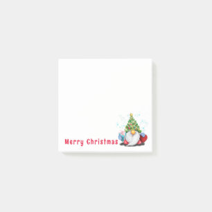 Bloco De Notas Notas Adhesivas Papai Noel de Natal