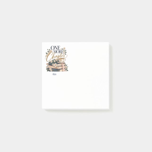 Bloco De Notas Notas Adhesivas Post-it One More Chapter – (Frente)