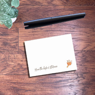 Bloco De Notas Notas autoadesivas personalizadas de latte de espe