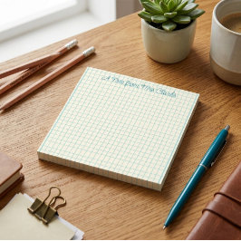 Bloco De Notas Notas autoadesivas personalizadas para professores