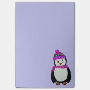 Bloco De Notas Notas bonitos do Cargo-it® do pinguim