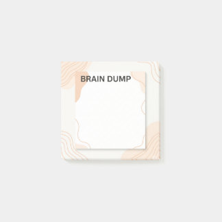 Bloco De Notas Notas "Brain Dump" Pós-it®