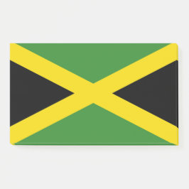 Bloco De Notas Notas com a bandeira da Jamaica