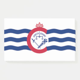 Bloco De Notas Notas com bandeira de Cincinnati City, EUA