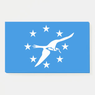 Bloco De Notas Notas com bandeira de Corpus Christi, EUA