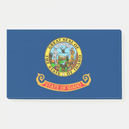 Bloco De Notas Notas com bandeira de Idaho, EUA