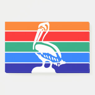 Bloco De Notas Notas com bandeira de Ruas. Petersburgo, Flórida