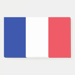 Bloco De Notas Notas com pavilhão da França
