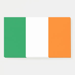 Bloco De Notas Notas com pavilhão da Irlanda