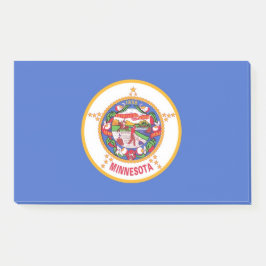 Bloco De Notas Notas com pavilhão de Minnesota, EUA