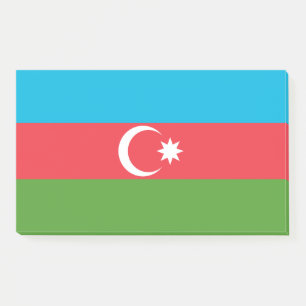 Bloco De Notas Notas com pavilhão do Azerbaijão