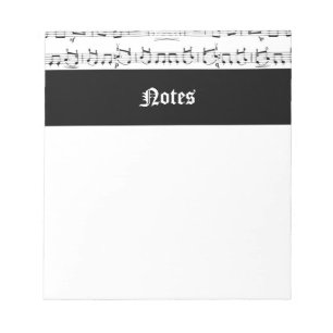 Bloco De Notas Notas da música