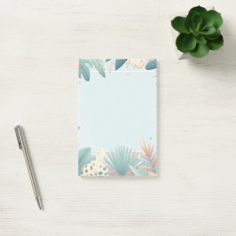 Bloco De Notas Notas da Nature design Post-It® de 4" x 6"