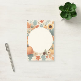Bloco De Notas Notas da Nature design Post-It® de 4" x 6"