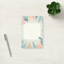 Notas da Nature design Post-It® de 4" x 6"
