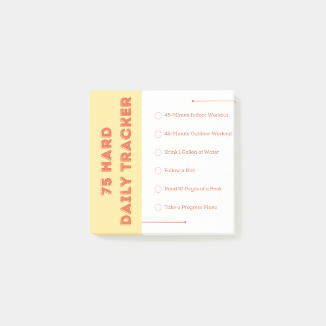 Bloco De Notas Notas da Pós-it® do Duro 75 (Frente)