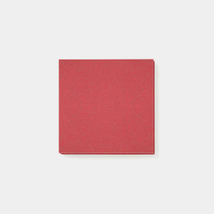 Bloco De Notas Notas da Pós-Ti® do Brick Vermelho Quadrado Textur