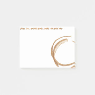 Bloco De Notas Notas da Post-it® do café para o fazer