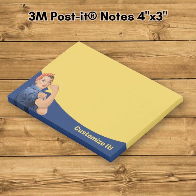Bloco De Notas Notas da Rosie, a Rebitadeira (Criador carregado)