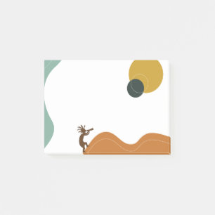 Bloco De Notas Notas de abstrato Kokopelli