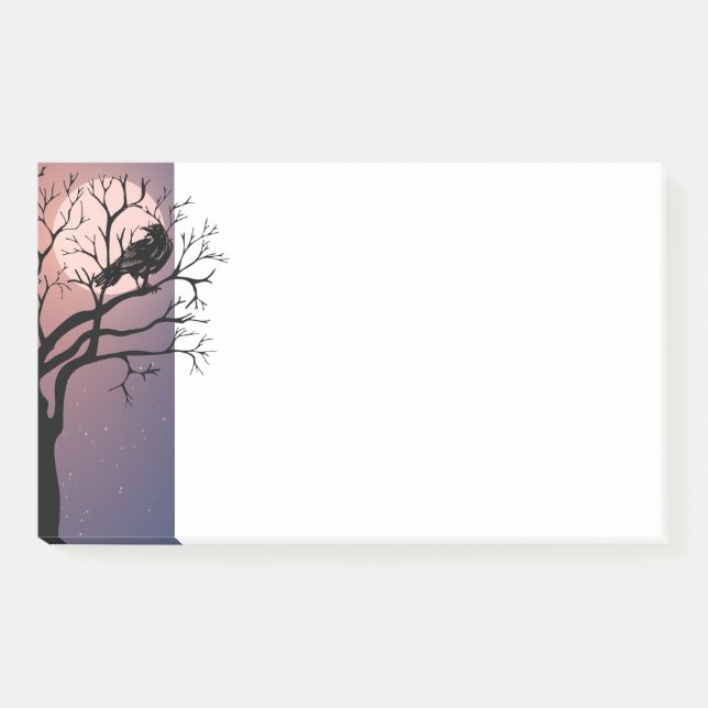 Bloco De Notas Notas de Black Bird The Raven (Frente)