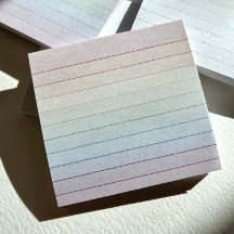 Notas de distribuição do Rainbow Pastel - multicol