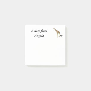 Bloco De Notas Notas de Giraffe