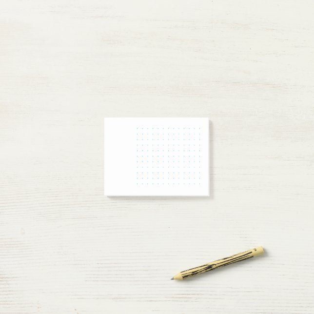 Bloco De Notas Notas de Grade Pontilhada (Na mesa)