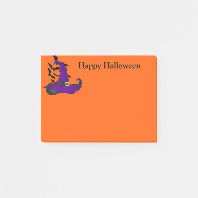 Bloco De Notas Notas de Halloween (Frente)