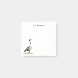 Bloco De Notas Notas de Honra de Ganso do Canadá