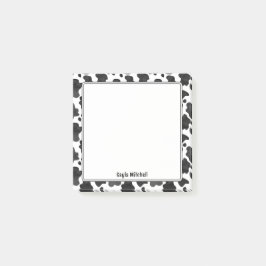 Bloco De Notas Notas de Impressão de Vaca Personalizada