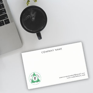 Bloco De Notas Notas de logotipo personalizadas grandes para empr