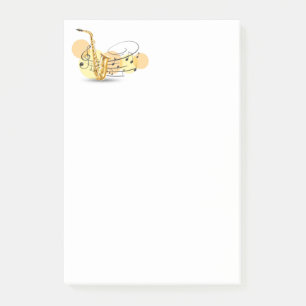 Bloco De Notas Notas de Música Postam Notas