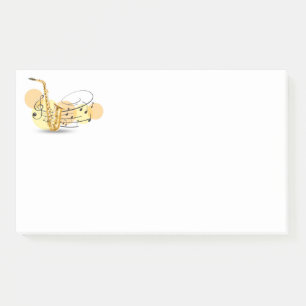 Bloco De Notas Notas de Música Postam Notas