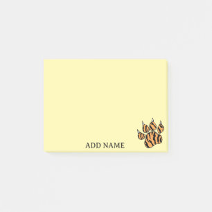 Bloco De Notas Notas de Nome Personalizado de Gota de Desenho de