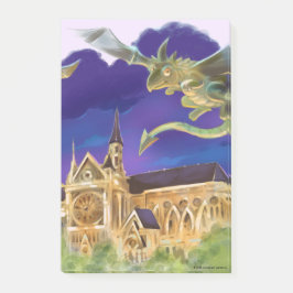 Bloco De Notas Notas de Notre Dame de 4" x 6"