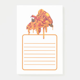 Bloco De Notas Notas de pizza desagradáveis